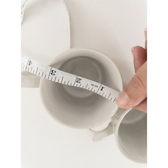 Set Of 2 Vintage Floral Ceramic Mugs With Handle Retro Bright 70s - Picture 3 of 12